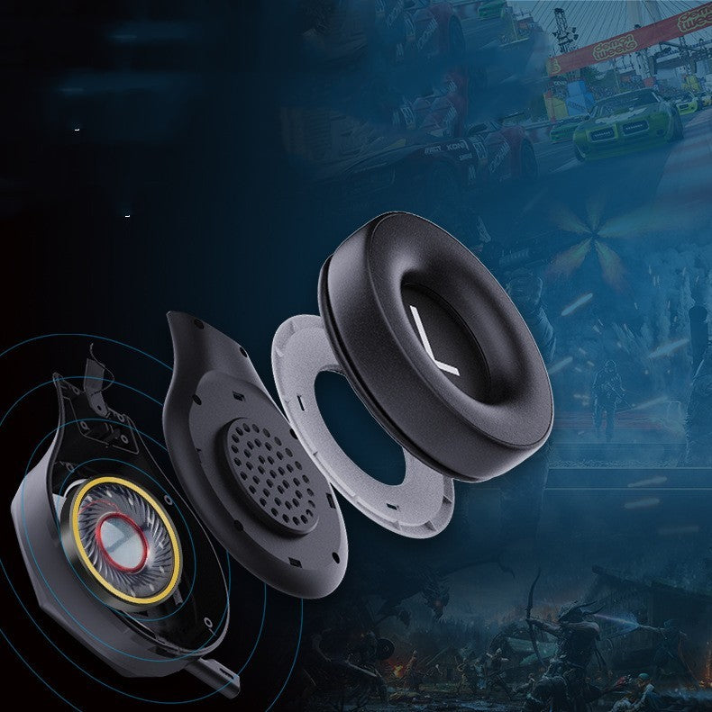 Casque Gaming Bluetooth Dual Mode Sans Fil – Son Immersif & Confort Optimal