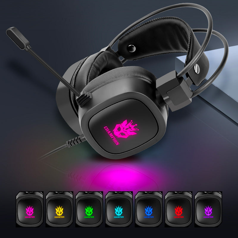 Casque Filaire Gaming avec Microphone – Son Clair et Confortable