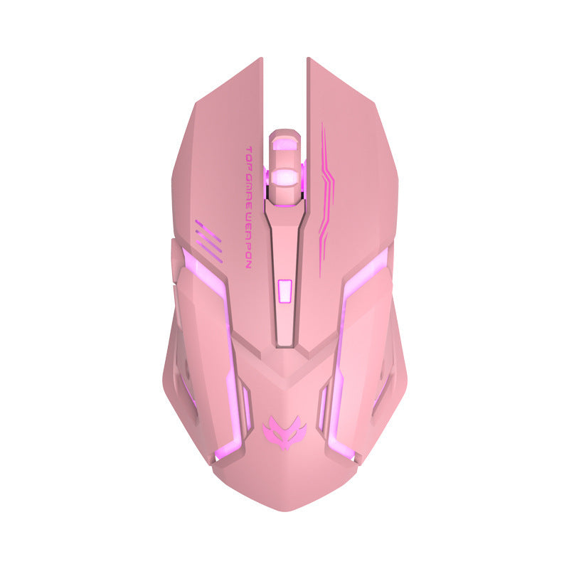 Souris Gaming Sans Fil Silencieuse T1 – Recharge Sans Fil & Confort Ergonomique