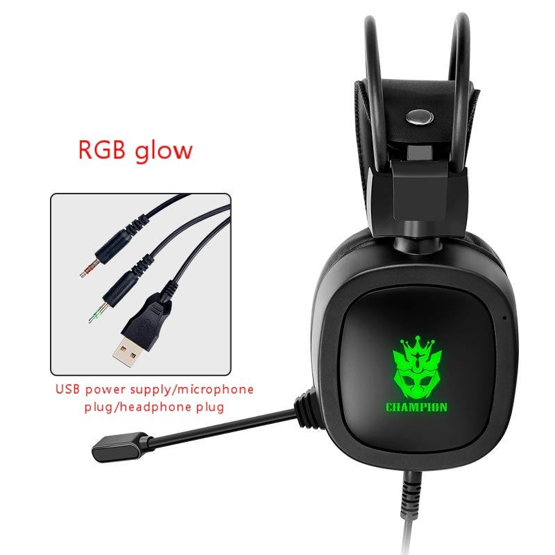 Casque Gaming RGB – Son Immersif & Confort Absolu