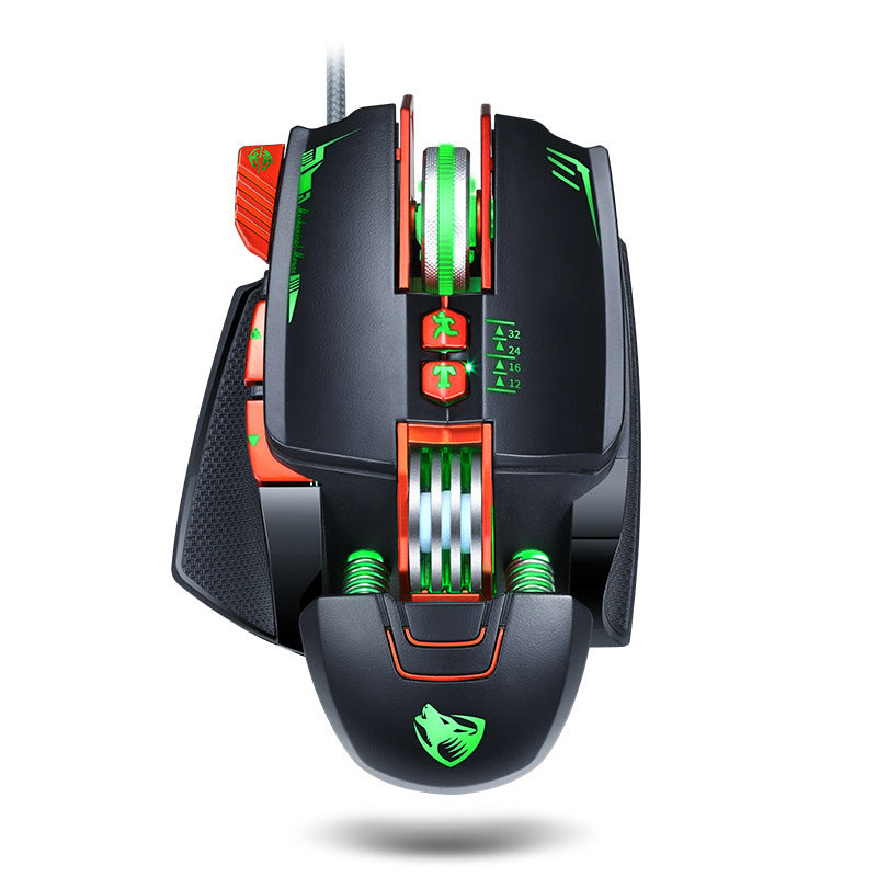Souris Gaming Thunder Wolf V9 – Précision, Vitesse et Confort pour Joueurs Exigeants