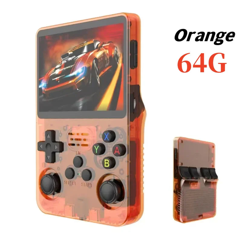 Console Rétro Portable R36S – Écran IPS 3.5" – Système Linux – 64Go / 128Go – 10 000+ Jeux Intégrés