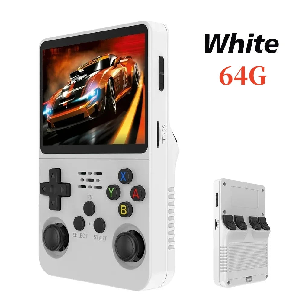 Console Rétro Portable R36S – Écran IPS 3.5" – Système Linux – 64Go / 128Go – 10 000+ Jeux Intégrés
