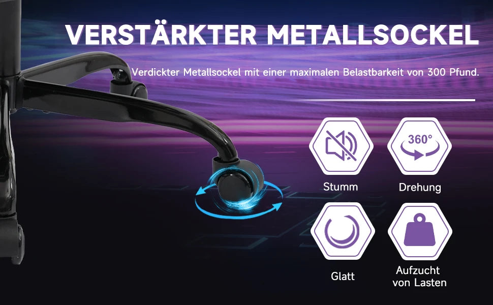 Comfortable black-white gaming flesh with footrest & back support, ergonomic design for home office & long sessions