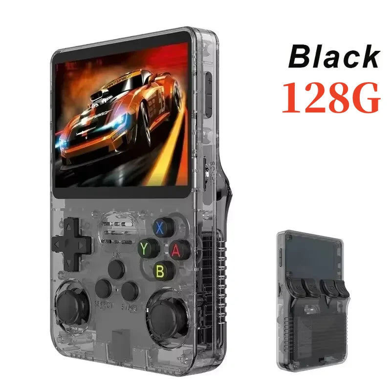 Console Rétro Portable R36S – Écran IPS 3.5" – Système Linux – 64Go / 128Go – 10 000+ Jeux Intégrés