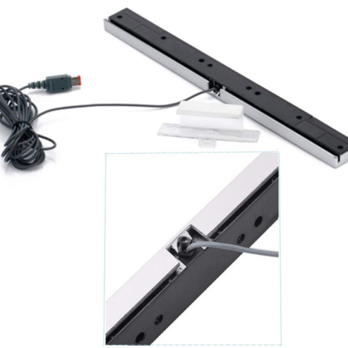 Wired Remote Sensor Bar, USB Infrared Receiver for TV, Sensor Replacement for Wii/Wii U