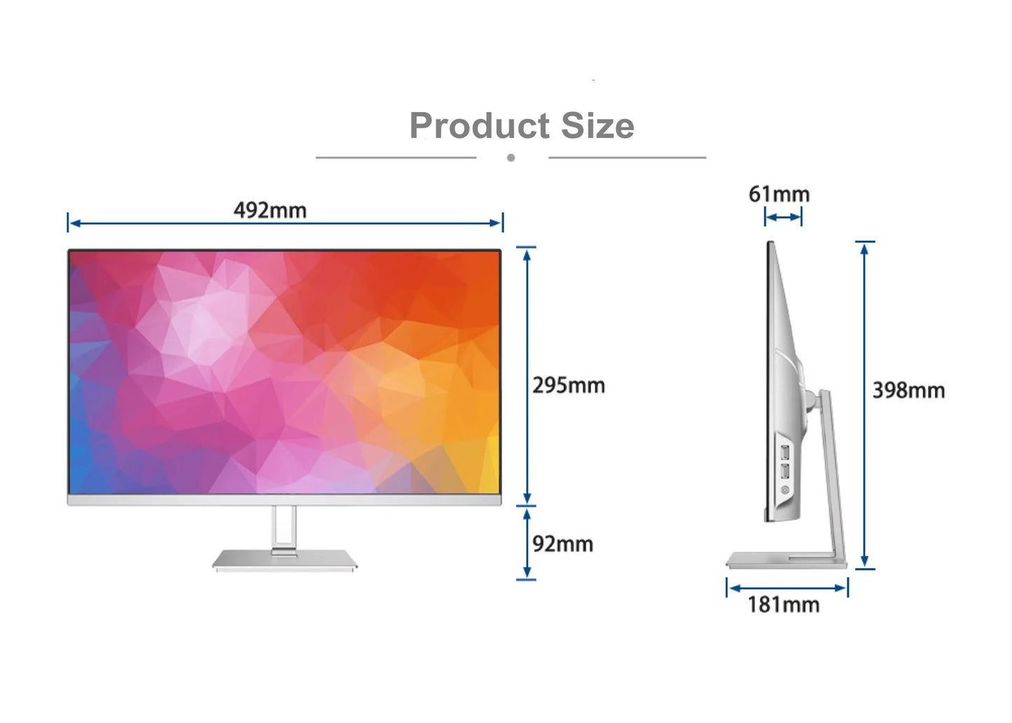 AIO PC Tout-en-Un 22 Pouces AOTESIER - La Performance dans un Design Élégant