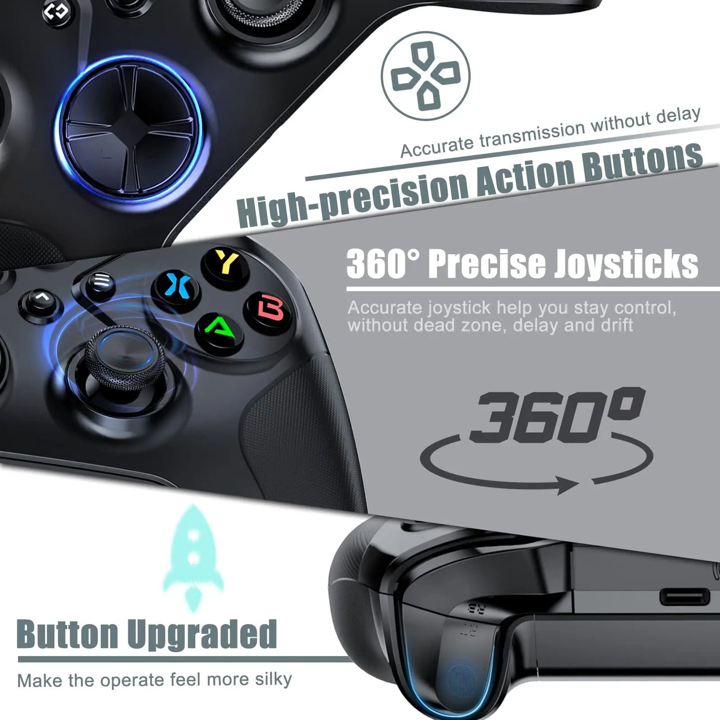 Manette Sans Fil Xbox One / Series X|S – PC, iOS, Android