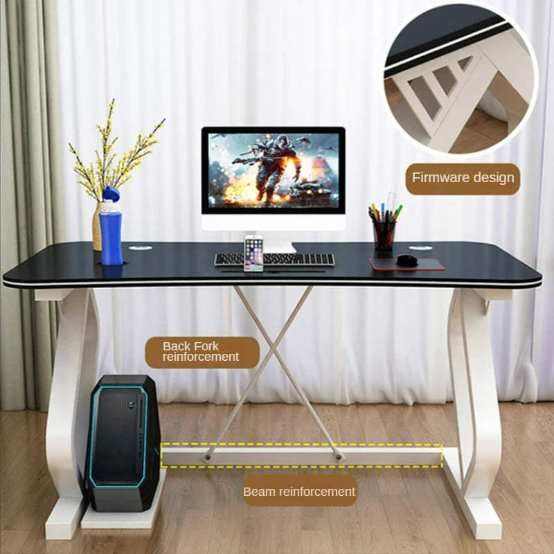 Simplified Computer and Work Desk - The Ideal Daily Office