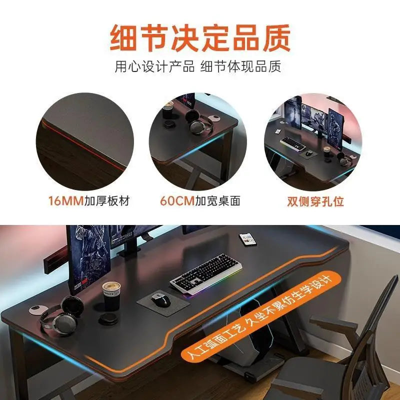 AOLIVIYA PC Gaming Table Bedroom Desktop Computer Table Home Simple Student Dormitory Office Study Desk