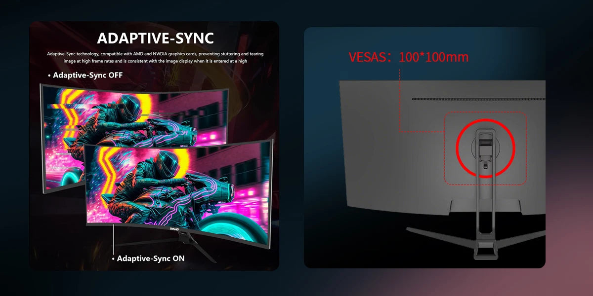 Suevery 34-Inch 4K(3440*1440) 144Hz Curved Gaming Monitor Curved 1500R with FreeSync,HDR10, 1ms,Eye Care