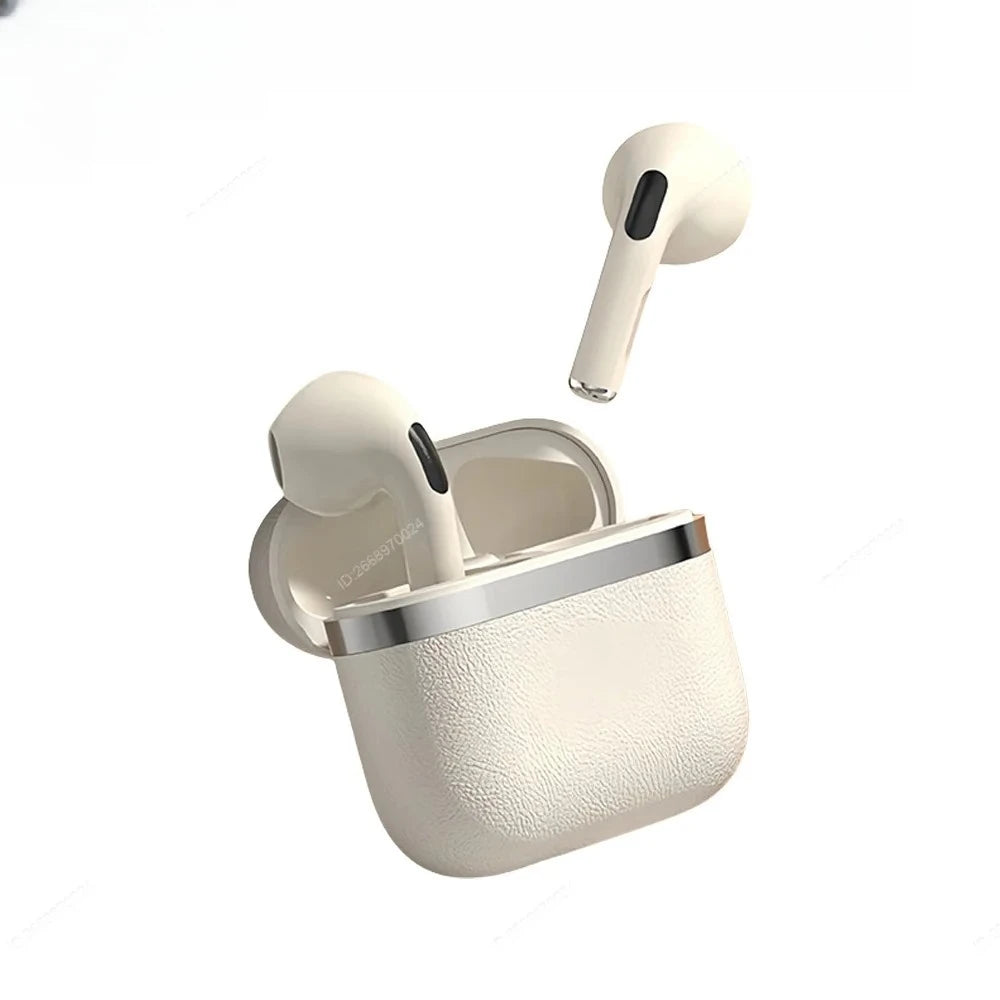 Semi-in-Ear Headphones True Wireless Bluetooth 5.4 Earphones TWS Bluetooth Earbuds with 32H Battery Life for Phone Pad