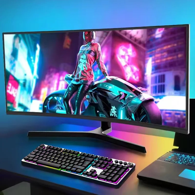 TJXL-Pretty Design Anti Blue Light 38.5inch Curved Screen Gaming 16:9 38 Inch Curve Gaming Monitor