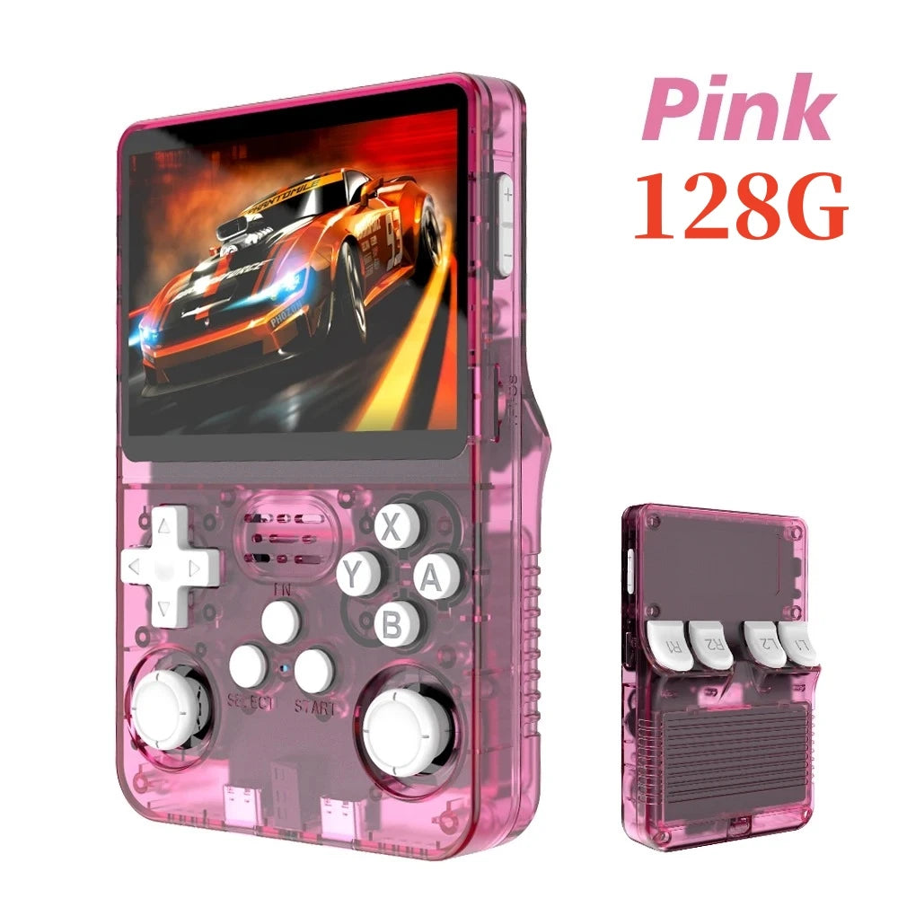 Console Rétro Portable R36S – Écran IPS 3.5" – Système Linux – 64Go / 128Go – 10 000+ Jeux Intégrés