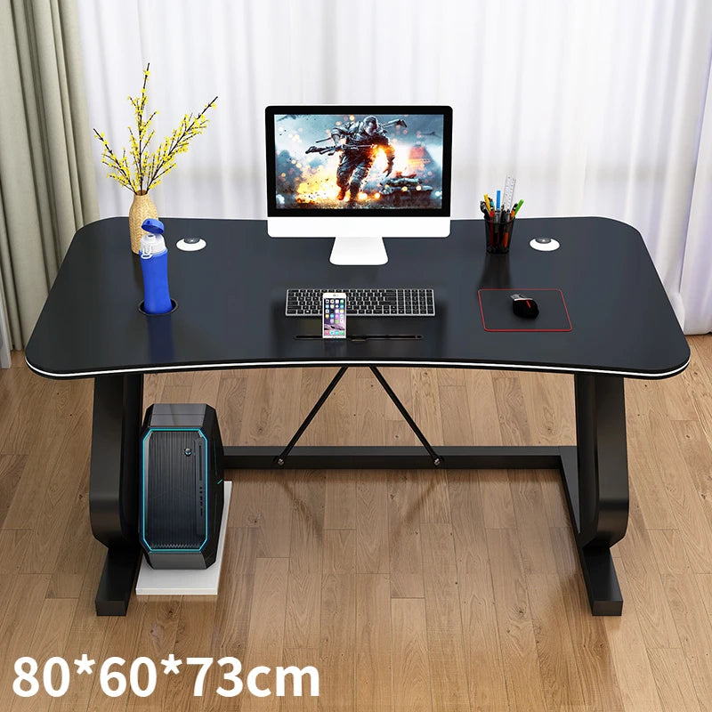 Simplified Computer and Work Desk - The Ideal Daily Office
