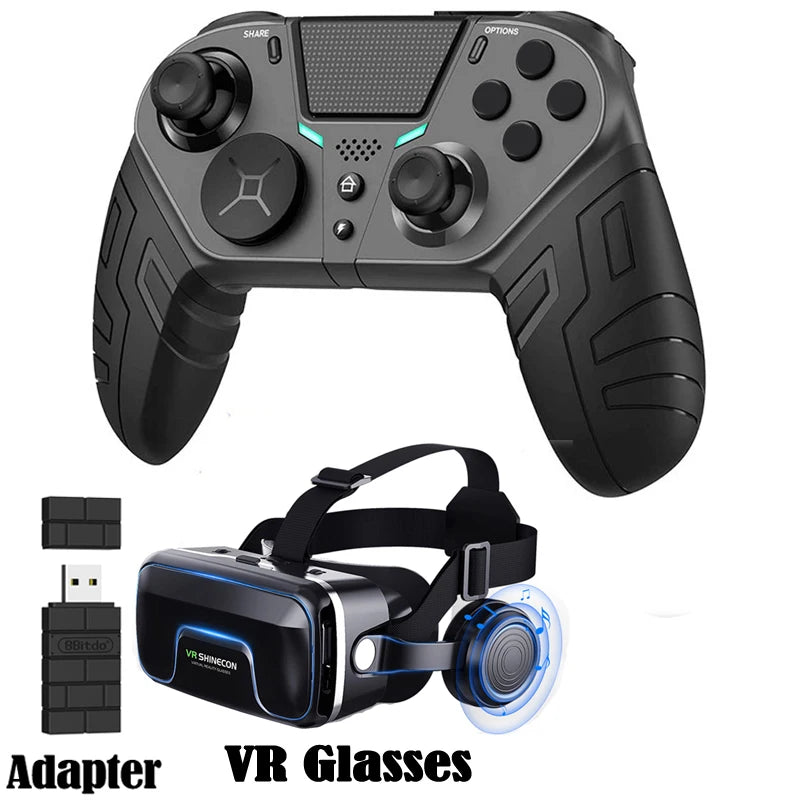 Control For PS4 PS3 PS Playstation 4 3 PC Android Cell Phone Mobile Wireless Controller Bluetooth Gamepad Joystick Game Trigger