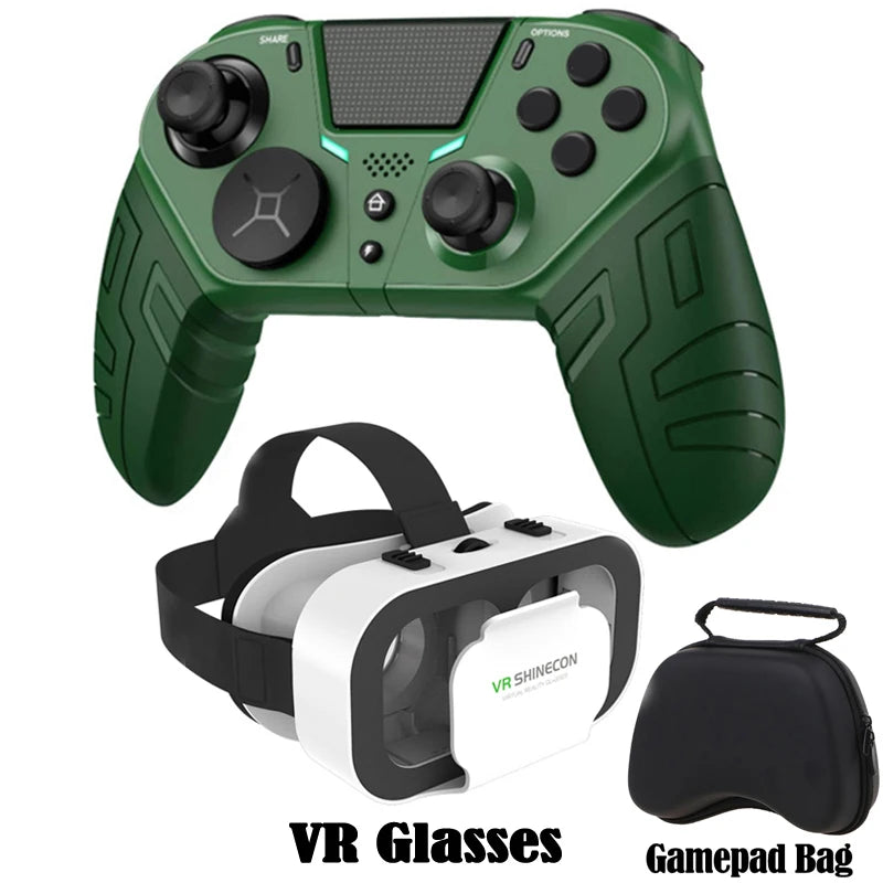 Control For PS4 PS3 PS Playstation 4 3 PC Android Cell Phone Mobile Wireless Controller Bluetooth Gamepad Joystick Game Trigger