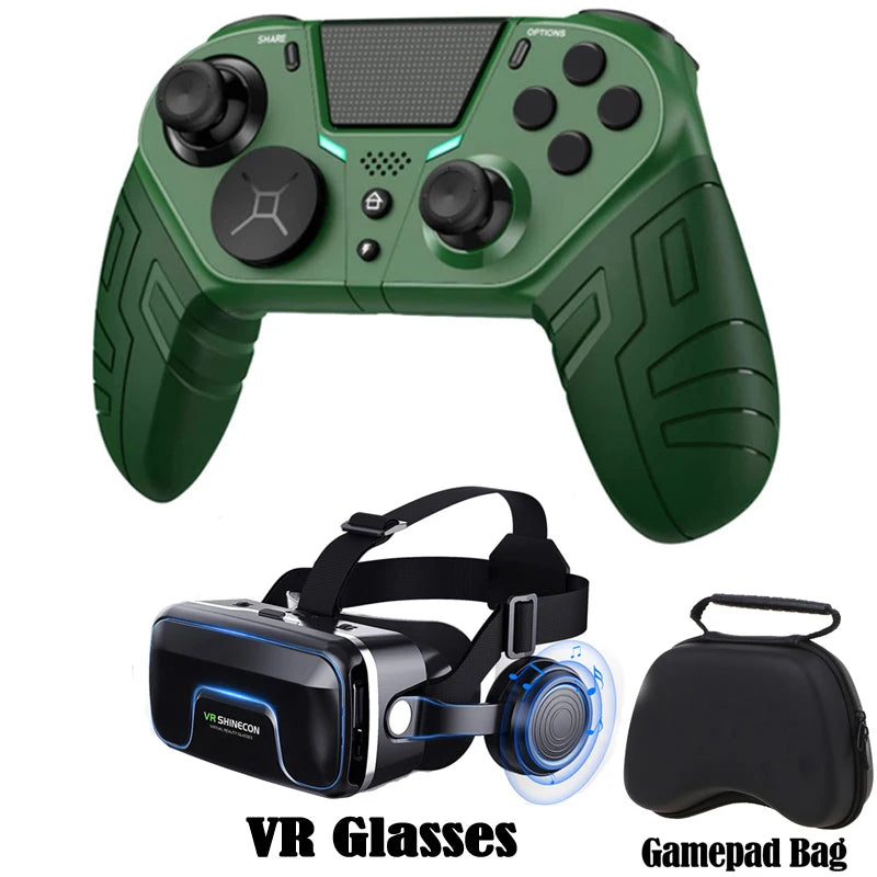 Control For PS4 PS3 PS Playstation 4 3 PC Android Cell Phone Mobile Wireless Controller Bluetooth Gamepad Joystick Game Trigger