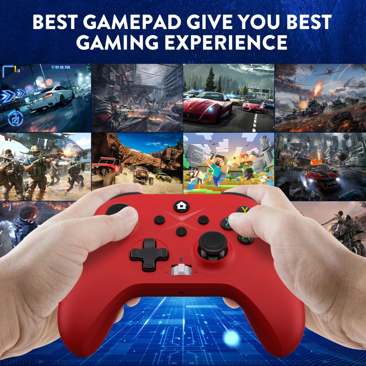 2.4g Wireless Controller For Xbox One/S/X/Series X/S Pc Gamepad Ios/Android Console Controller Acessories With 650mah Battery
