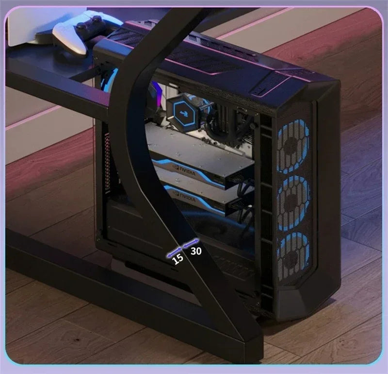 Simple Desktop Computer Desks Home Bedroom Workbench Gaming Tables Office Furniture Student Study Writing Desk and Chair Set E