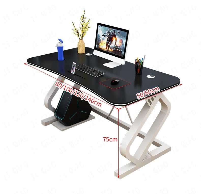 Simplified Computer and Work Desk - The Ideal Daily Office
