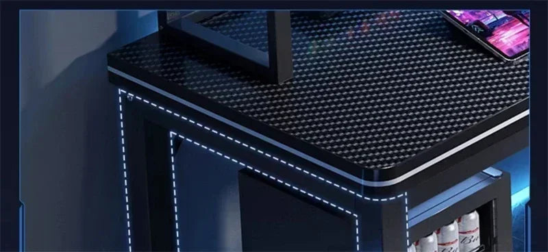 Home Office Furniture Desktop E-sports Table European Double Corner Computer Desks Bedroom Workbench Internet Cafe Gaming Desk