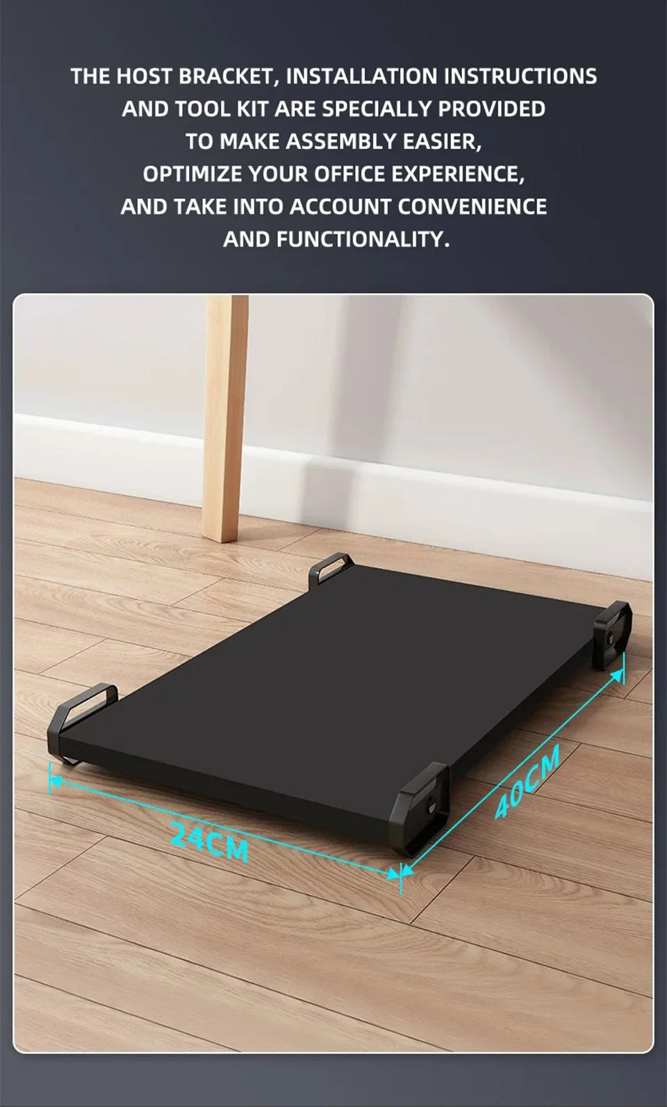 AOLIVIYA 80/100cm Desktop Computer Table Bedroom Simple E-sports Table Refueling Study Black Gaming Desk 39.37inch