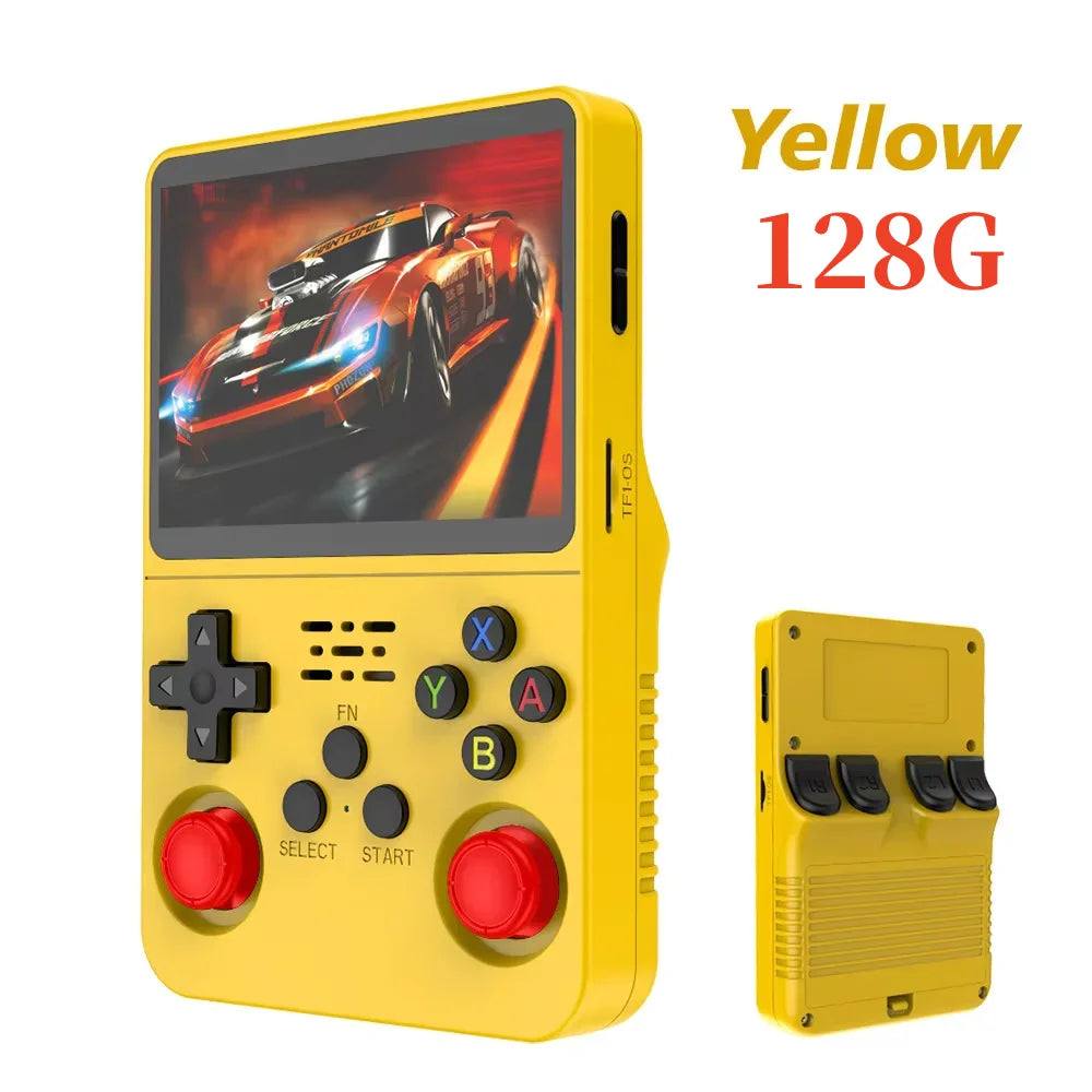 Console Rétro Portable R36S – Écran IPS 3.5" – Système Linux – 64Go / 128Go – 10 000+ Jeux Intégrés