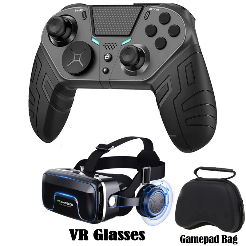 Control For PS4 PS3 PS Playstation 4 3 PC Android Cell Phone Mobile Wireless Controller Bluetooth Gamepad Joystick Game Trigger