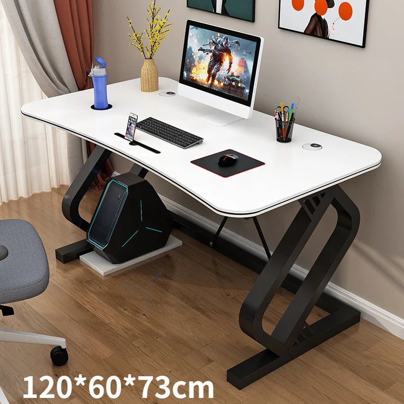 Simplified Computer and Work Desk - The Ideal Daily Office