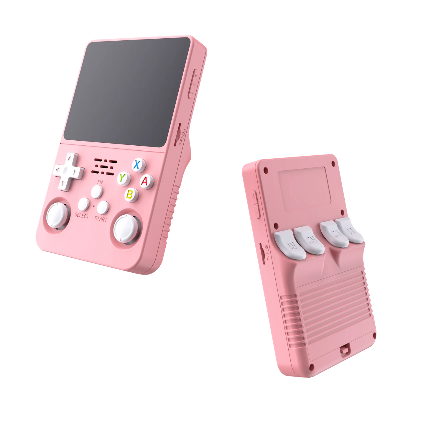Consola de videojuegos portátil Retro R36S 64GB, sistema ARKOS, pantalla IPS de 3,5 pulgadas, reproductor de vídeo portátil de
