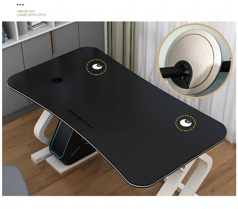 Simplified Computer and Work Desk - The Ideal Daily Office