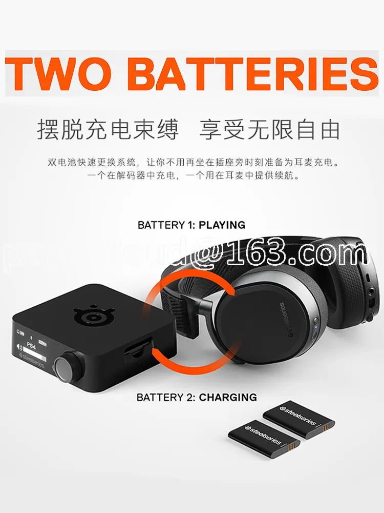 SteelSeres Arctis Pro Wireless headphone fessional e-sports game headset 2.4 GHZ Bluetooth wireless HiFi headset