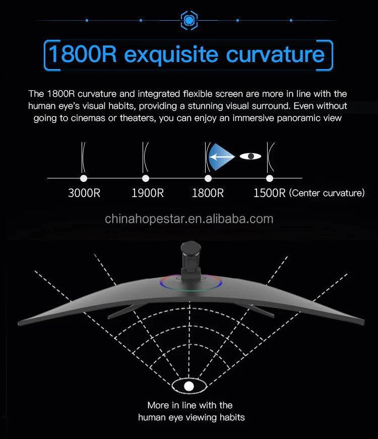 TJXL-Pretty Design Anti Blue Light 38.5inch Curved Screen Gaming 16:9 38 Inch Curve Gaming Monitor