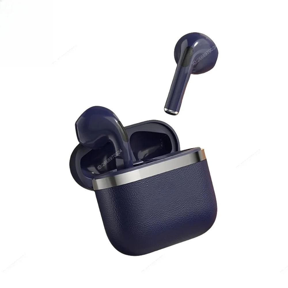 Semi-in-Ear Headphones True Wireless Bluetooth 5.4 Earphones TWS Bluetooth Earbuds with 32H Battery Life for Phone Pad