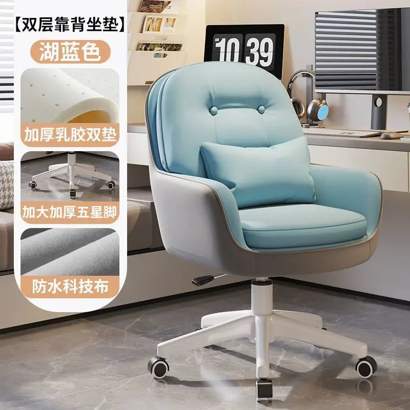 Chaise Bureau Dossier Haut - Fauteuil Gaming Ergonomique Inclinable Support Lombaire