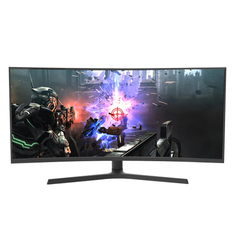 TJXL-34 Inch Curved Monitor 144HZ Computer Screen PC Monitor 4K Gaming Monitors