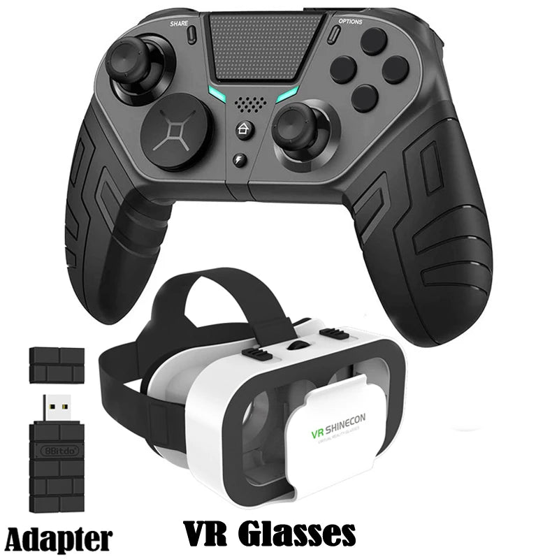 Control For PS4 PS3 PS Playstation 4 3 PC Android Cell Phone Mobile Wireless Controller Bluetooth Gamepad Joystick Game Trigger