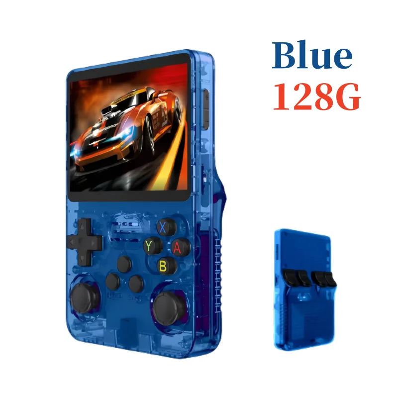 R36S Handheld Game Console 3.5Inch IPS 640x480 Screen Built in 64/128GB Memory Classic Games Portable Handheld Game Console