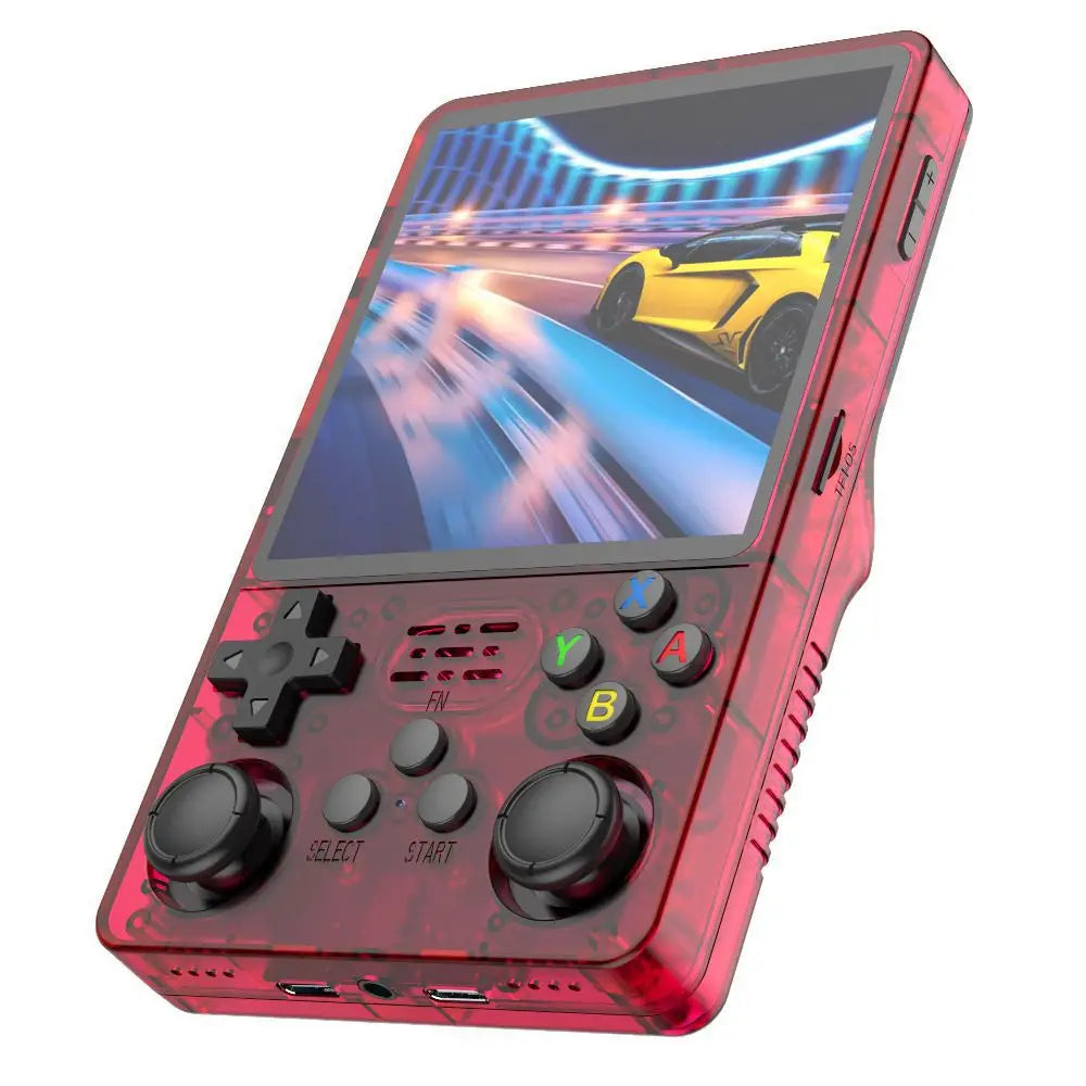 R36S Plus Open Source Retro Handheld Video Game Console 4.0 Inch Screen Linux System Portable Pocket Video Player 64GB 128G Game