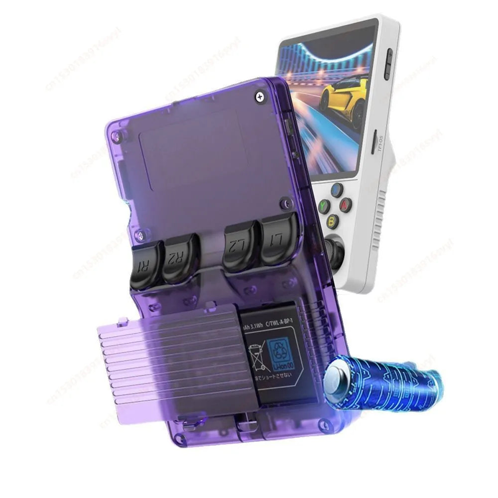 R36S Plus Open Source Retro Handheld Video Game Console 4.0 Inch Screen Linux System Portable Pocket Video Player 64GB 128G Game