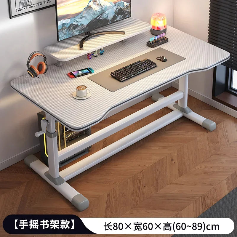 AOLIVIYA Gaming Desk Foldable Design For Home Office Study And Bedroom Simple Setup A3