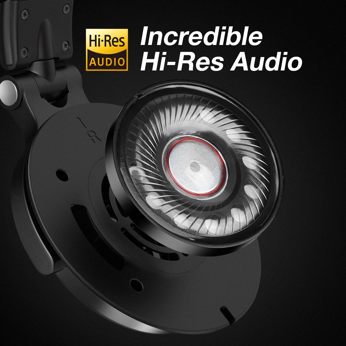 Oneodio Pro-50 Wired Headphones with Hi-Res 50mm Drivers for Studio Monitoring,Professional Music Headphone with Comfort Ear Pad