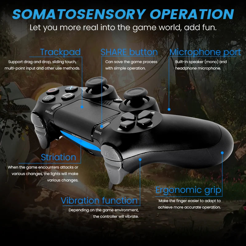 Sony PS4 Controller PlayStation DUALSHOCK 4 Wireless Controller for Sony PS4 Gaming Console