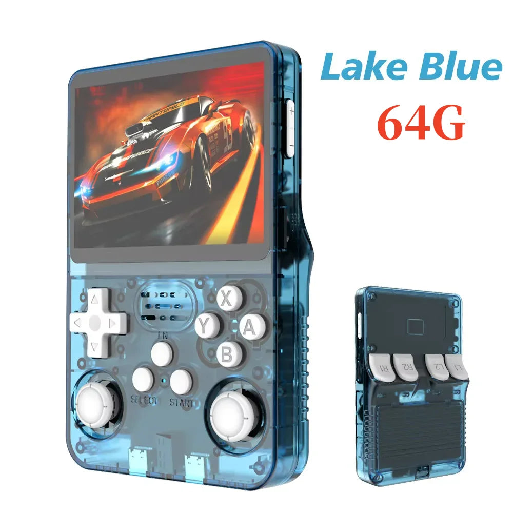 Console Rétro Portable R36S – Écran IPS 3.5" – Système Linux – 64Go / 128Go – 10 000+ Jeux Intégrés