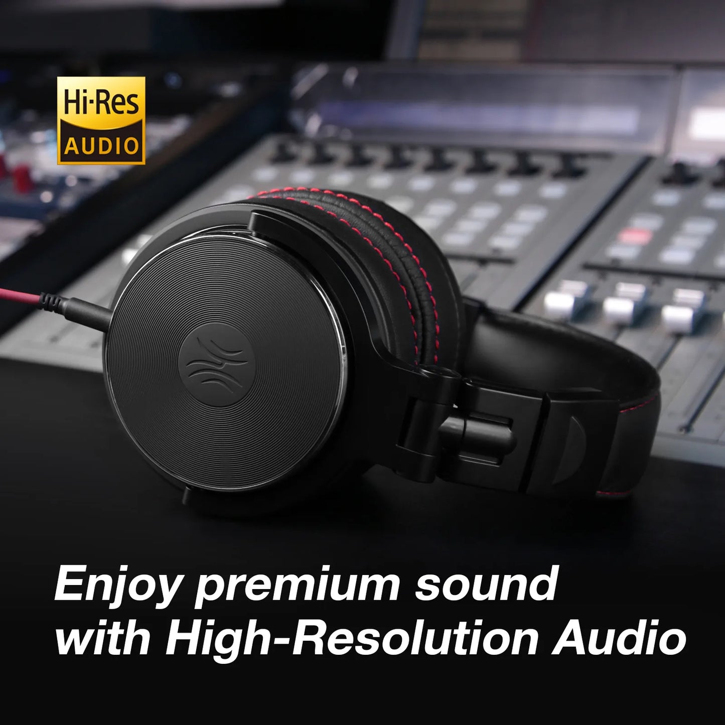 Oneodio Pro-50 Wired Headphones with Hi-Res 50mm Drivers for Studio Monitoring,Professional Music Headphone with Comfort Ear Pad