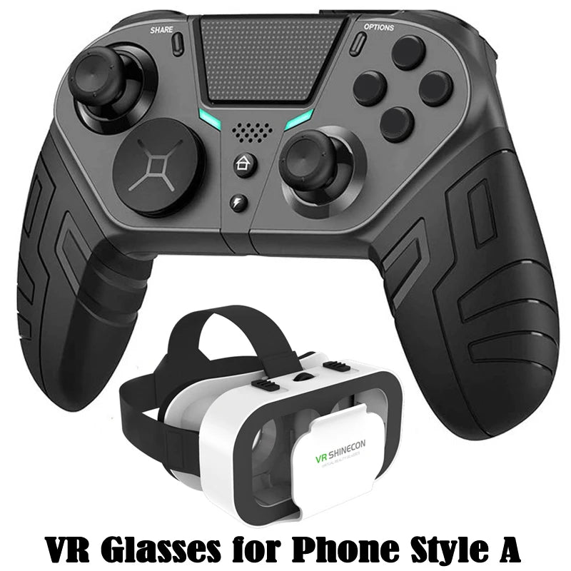 Control For PS4 PS3 PS Playstation 4 3 PC Android Cell Phone Mobile Wireless Controller Bluetooth Gamepad Joystick Game Trigger