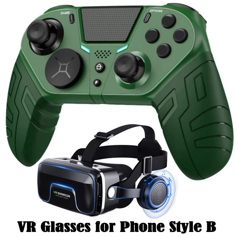 Control For PS4 PS3 PS Playstation 4 3 PC Android Cell Phone Mobile Wireless Controller Bluetooth Gamepad Joystick Game Trigger