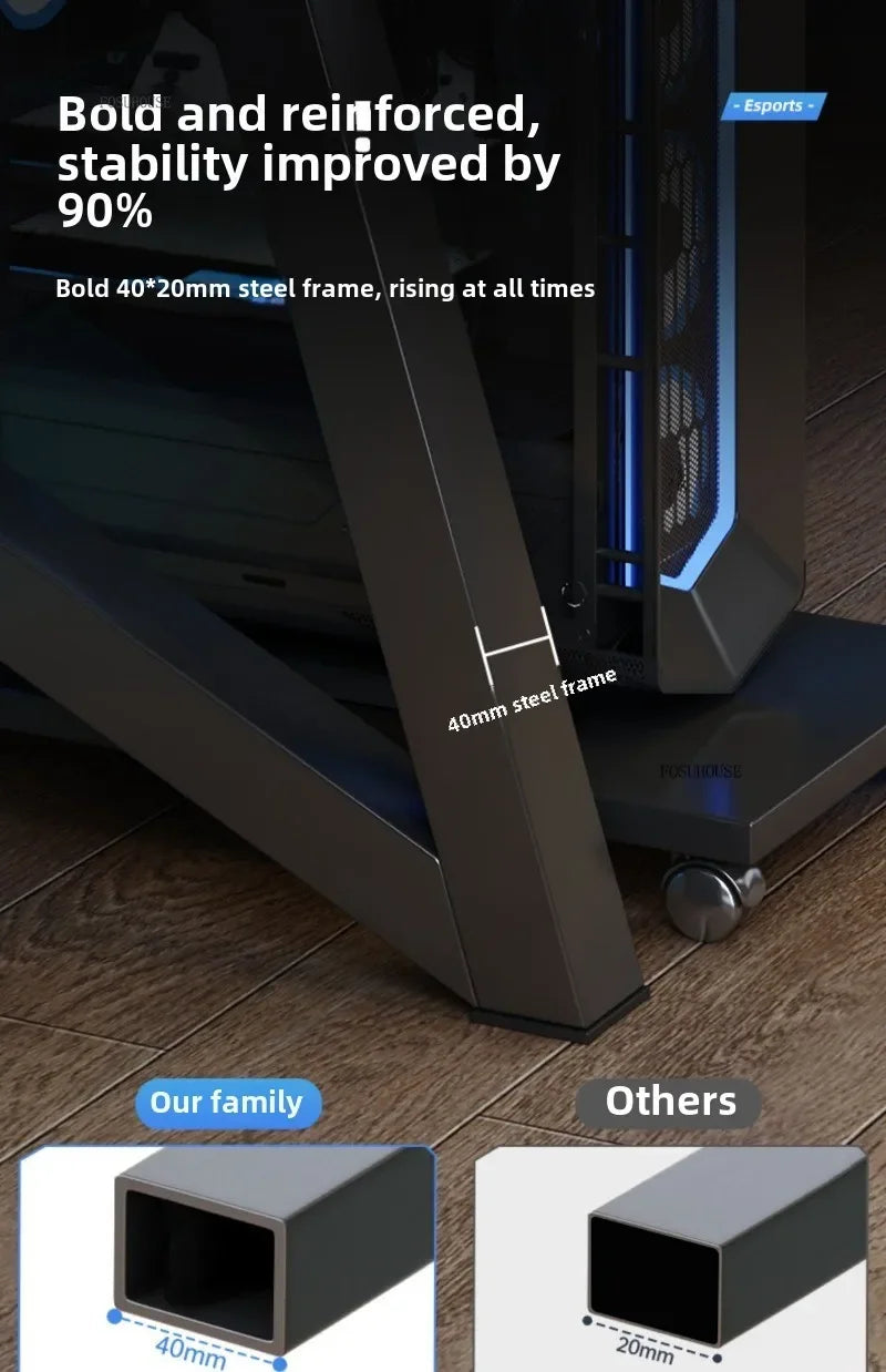 Modern Double Computer Desks Home Desktop E-sports Gaming Table Bedroom Simple Desk Student Study Tables Office Furniture EE