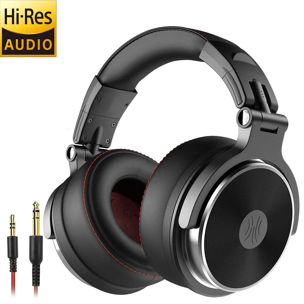 Oneodio Pro-50 Wired Headphones with Hi-Res 50mm Drivers for Studio Monitoring,Professional Music Headphone with Comfort Ear Pad